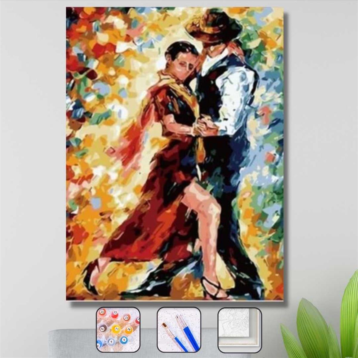Sayılarla Boyama Seti Tango Aşkı