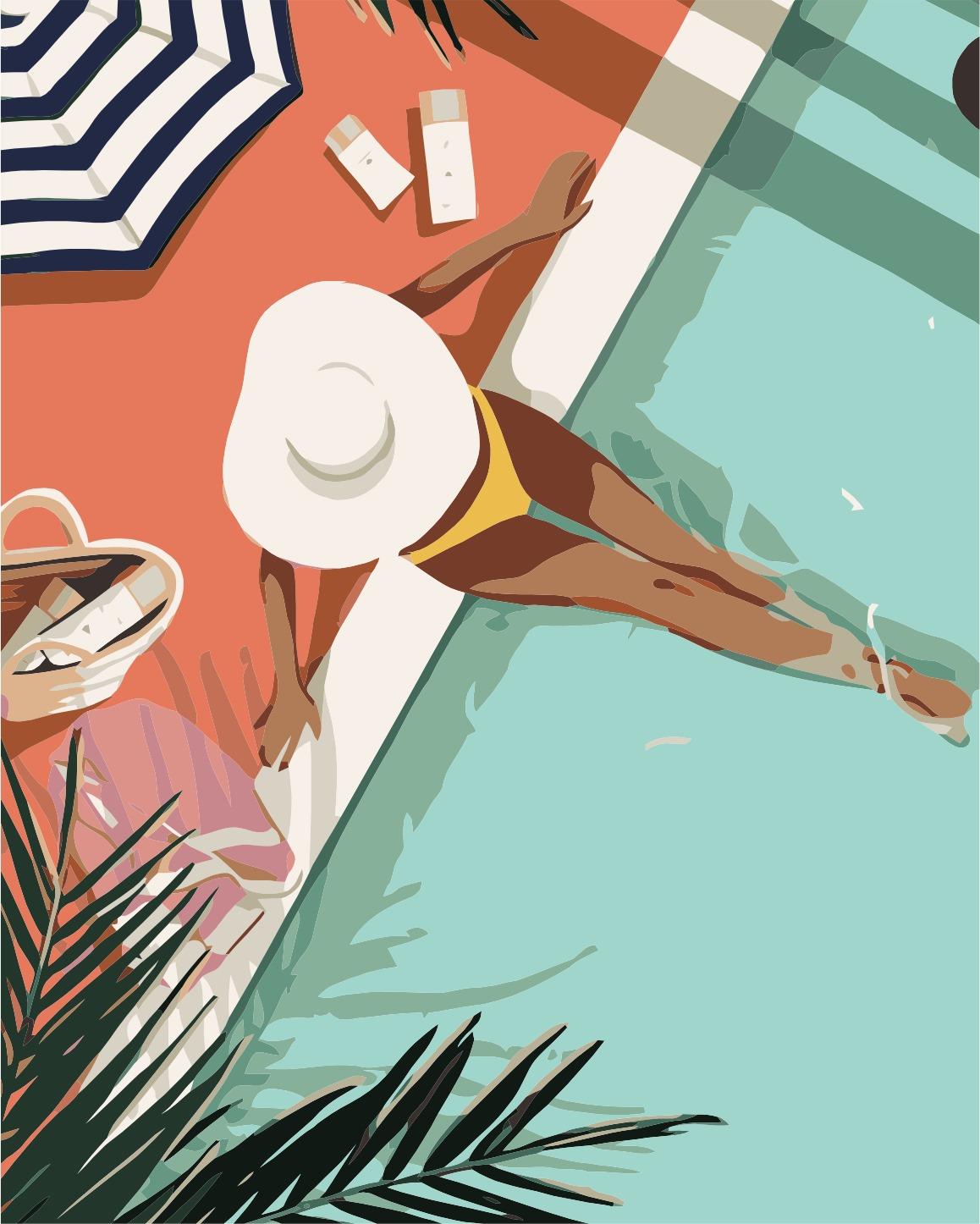 Sayılarla Boyama Seti Tatilde