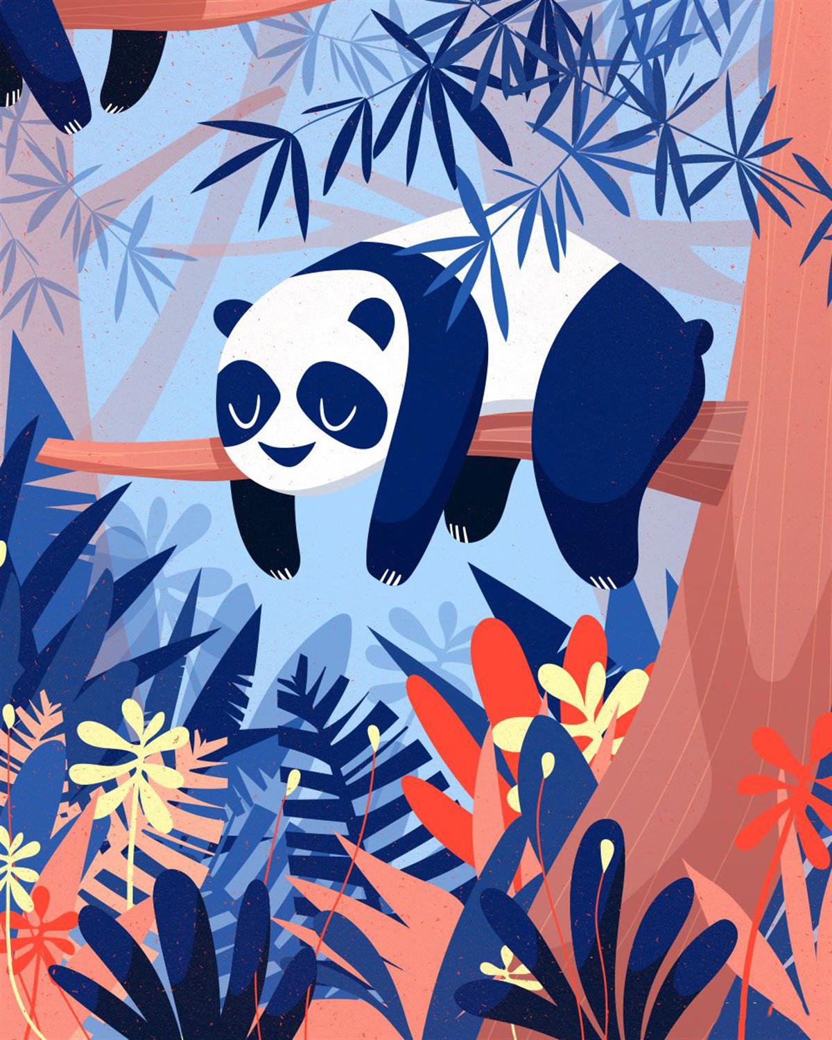 Sayılarla Boyama Seti Uyuyan Panda