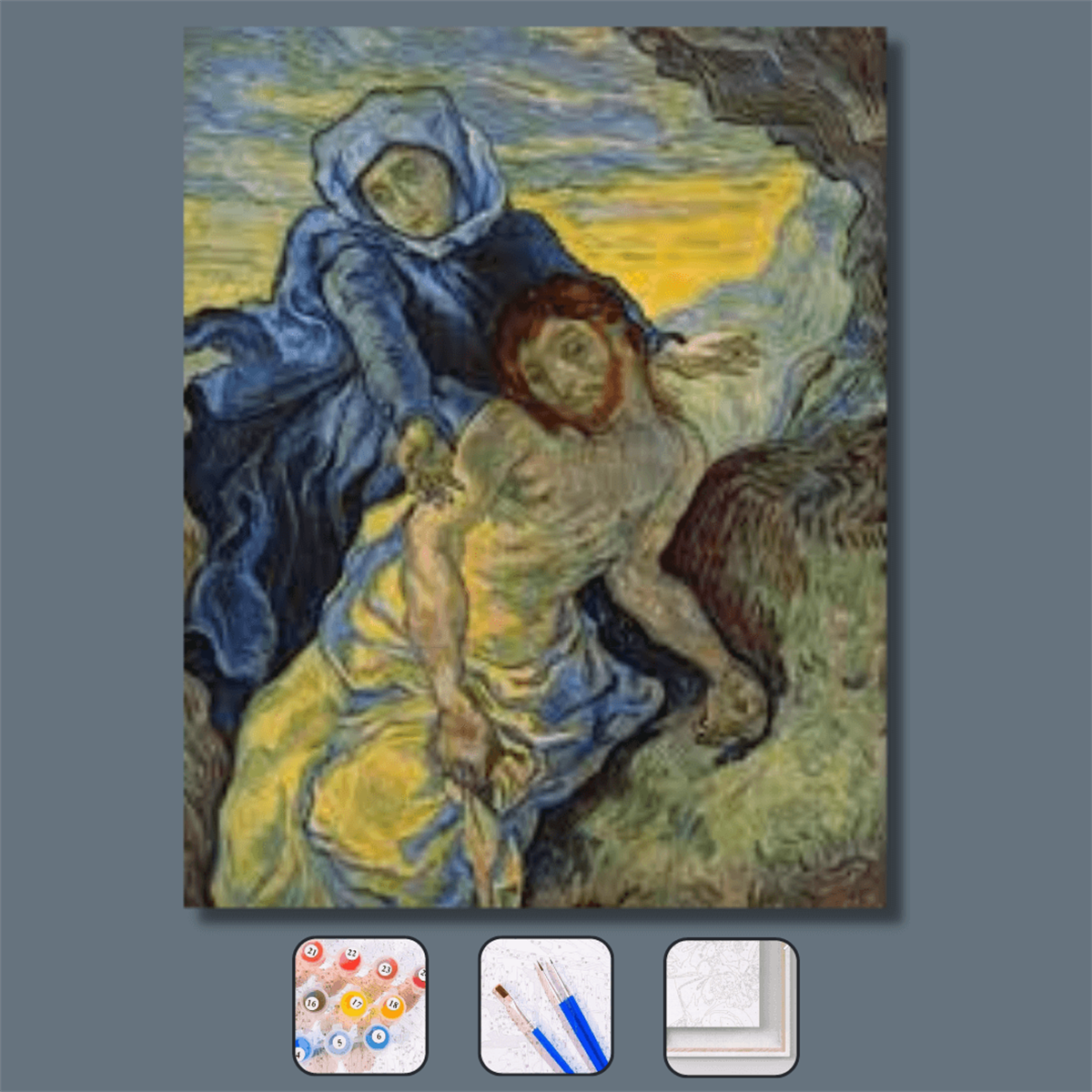 Sayılarla Boyama Seti Van Gogh Pieta