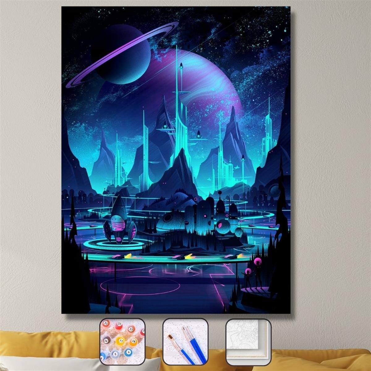 Sayılarla Boyama Seti YENİ DÜNYA DÜZENİ