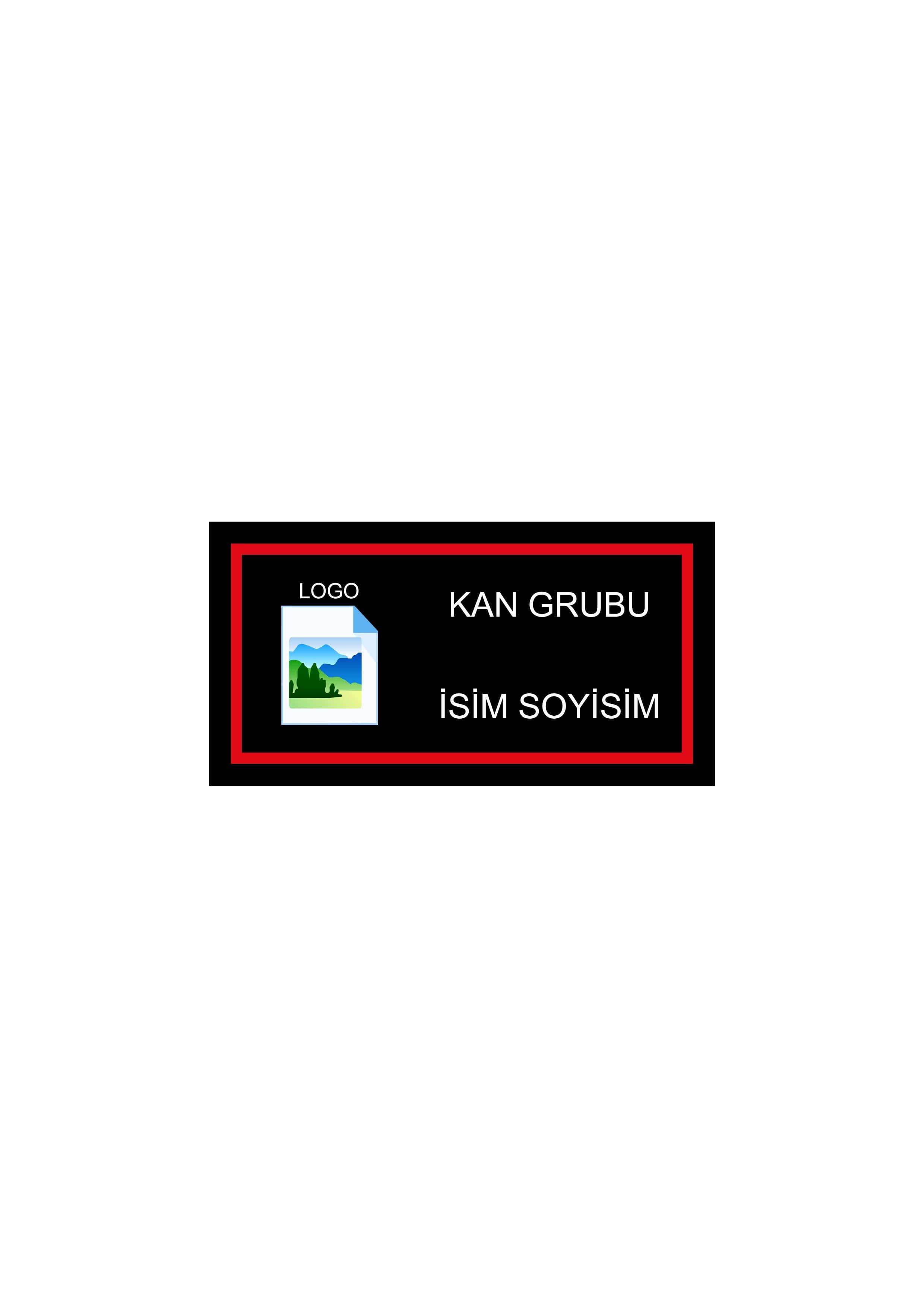 Kendin Tasarla Arma Peç Patch Yama İsimlik 19