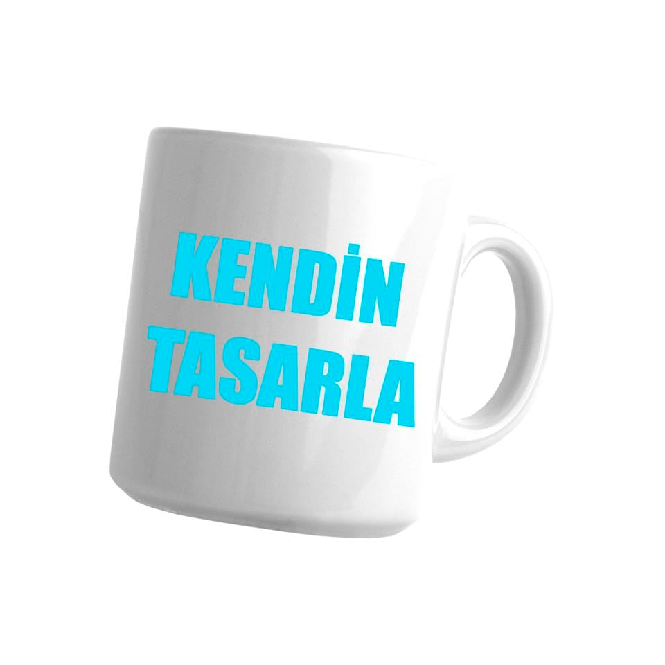 Kendin Tasarla Seramik Kupa Bardak