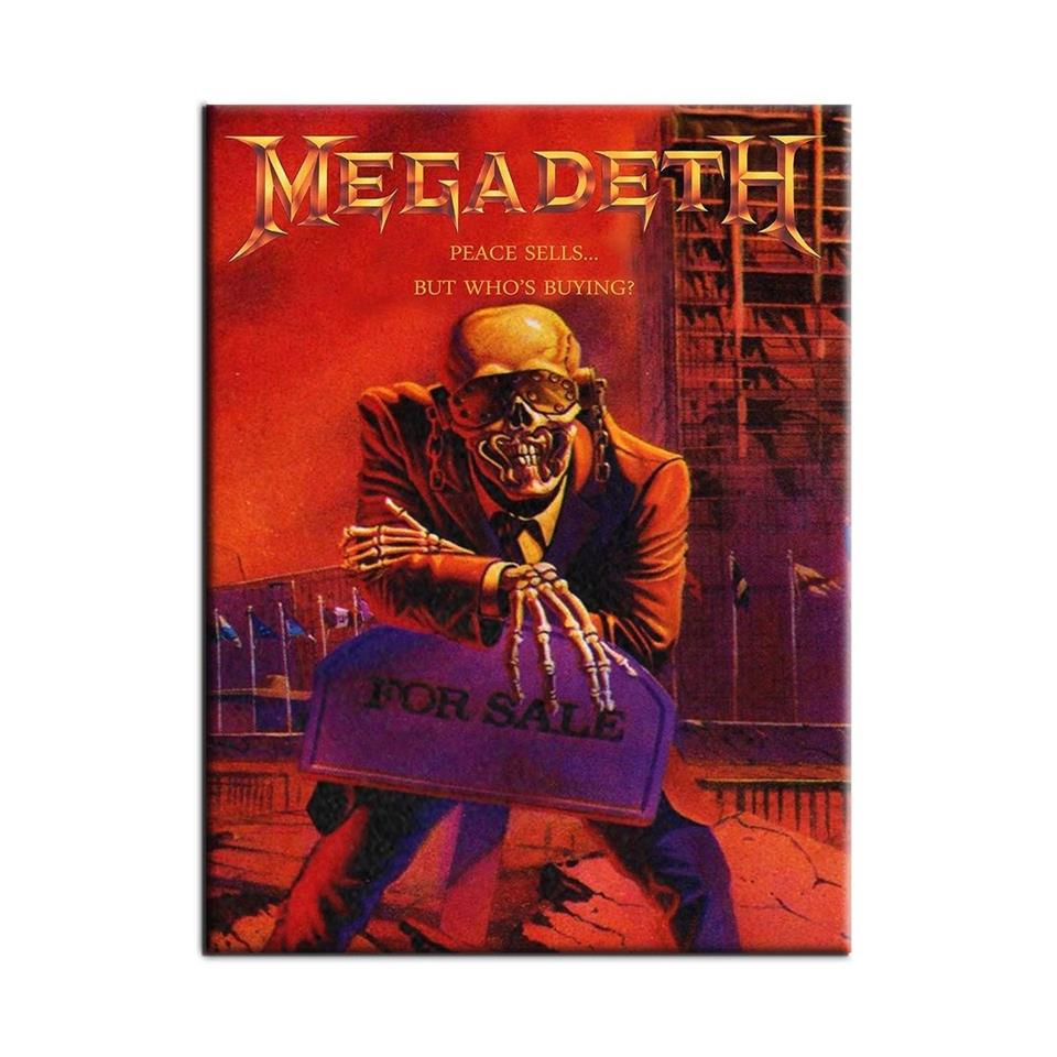 Megadeth Peace Sells Albüm Arma Sırt Peç Back Patch Yama