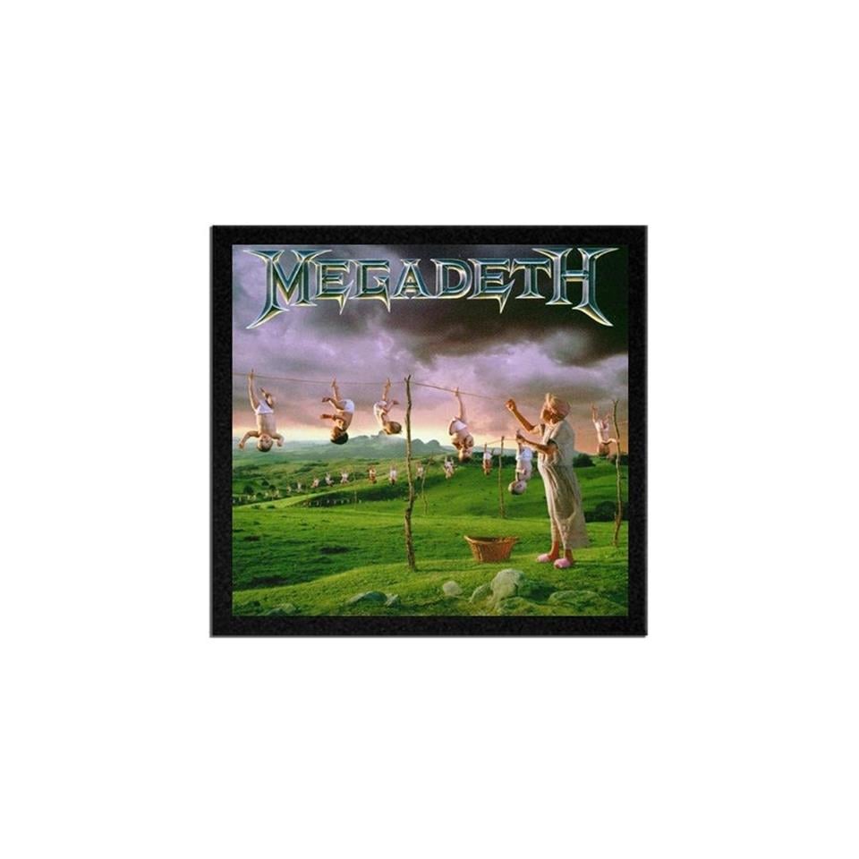 Megadeth Youthanasia Albüm Arma Peç Patch Yama