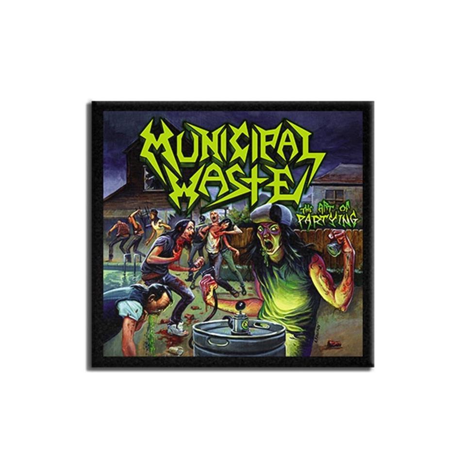 Municipal Waste The Art of Partying Albüm Arma Peç Patch Yama