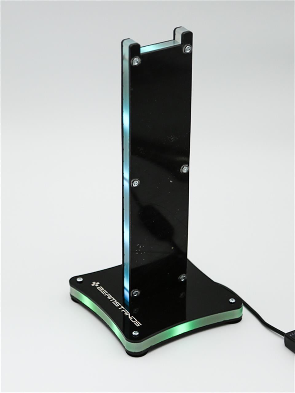 RGB Led Işıklı Oyuncu Gamer Kulaklık Standı Stant Tutucu Addax