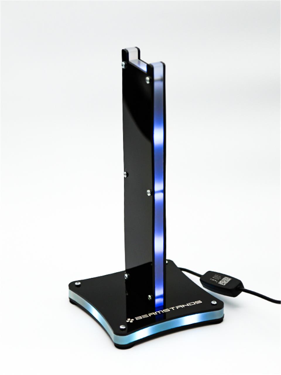 RGB Led Işıklı Oyuncu Gamer Kulaklık Standı Stant Tutucu Addax