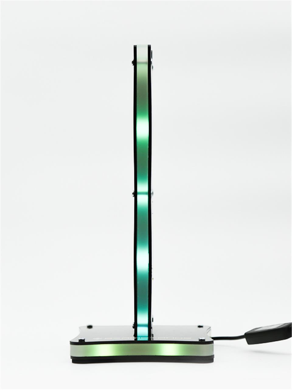 RGB Led Işıklı Oyuncu Gamer Kulaklık Standı Stant Tutucu Addax