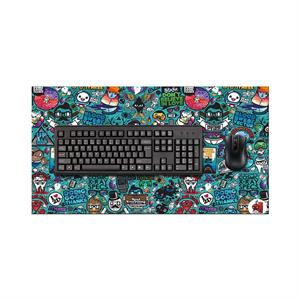 Doodle Blue XL 70x40 Cm Oyuncu Gaming Mouse Pad