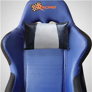 Gri Suni Deri Gamer Yastık Boyun Desteği