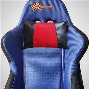 Kırmızı Suni Deri Gamer Yastık Boyun Desteği