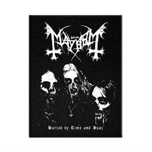Mayhem Buried By Time And Dust Arma Sırt Peç Back Patch Yama