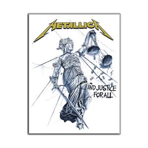 Metallica And Justice For All Albüm Arma Sırt Peç Back Patch Yama