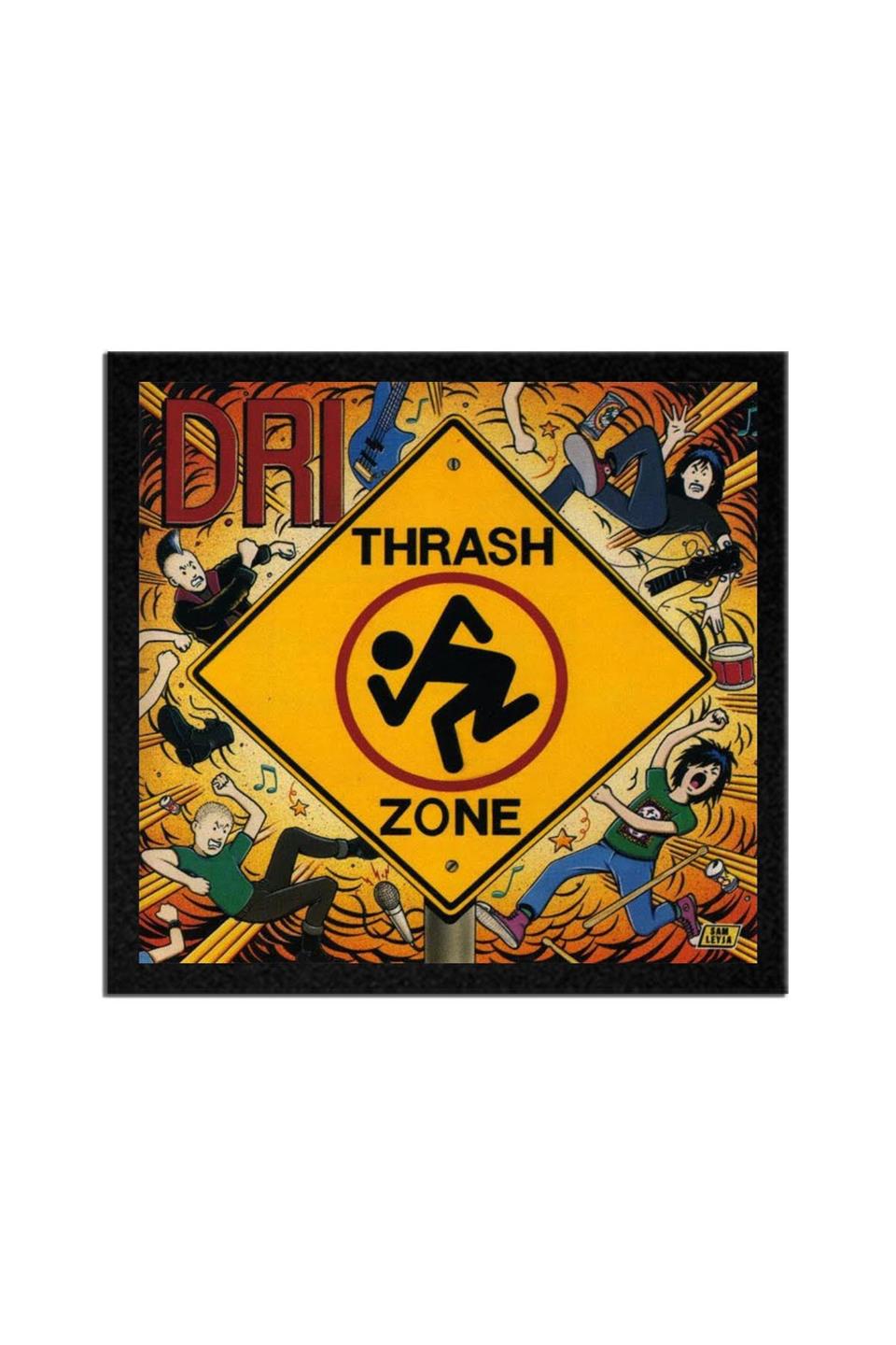 D.R.I. Trasher Zone Albüm Arma Peç Patch Yama