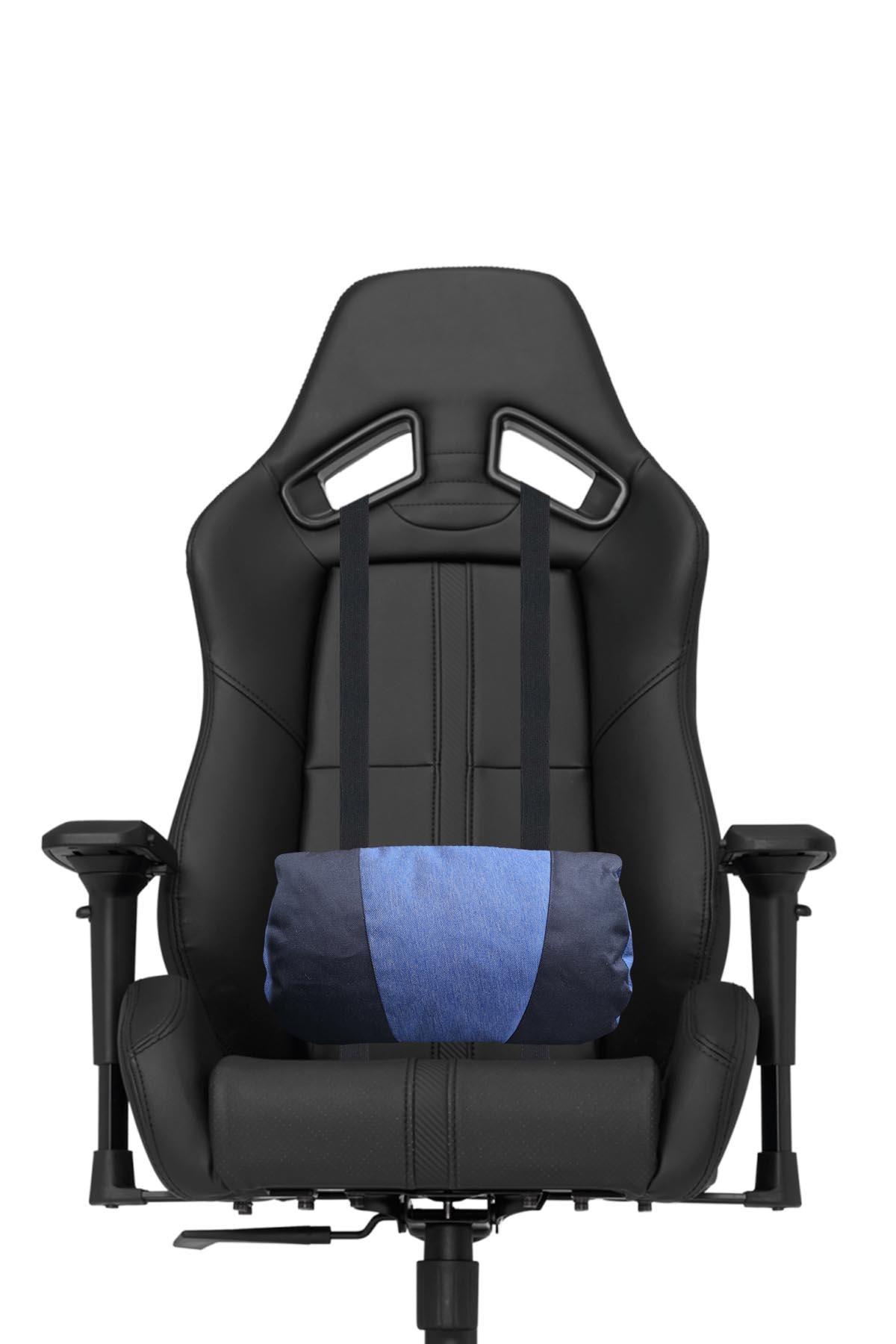 Gamer Yastık Bel Desteği Denim