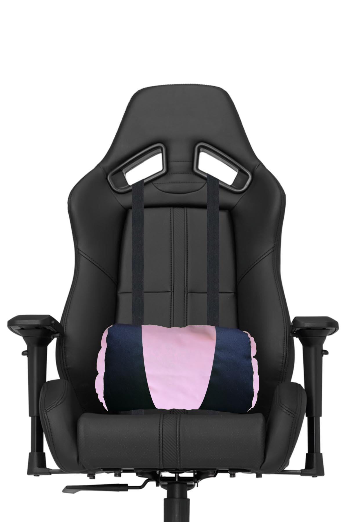 Gamer Yastık Bel Desteği (Pastel Pink)