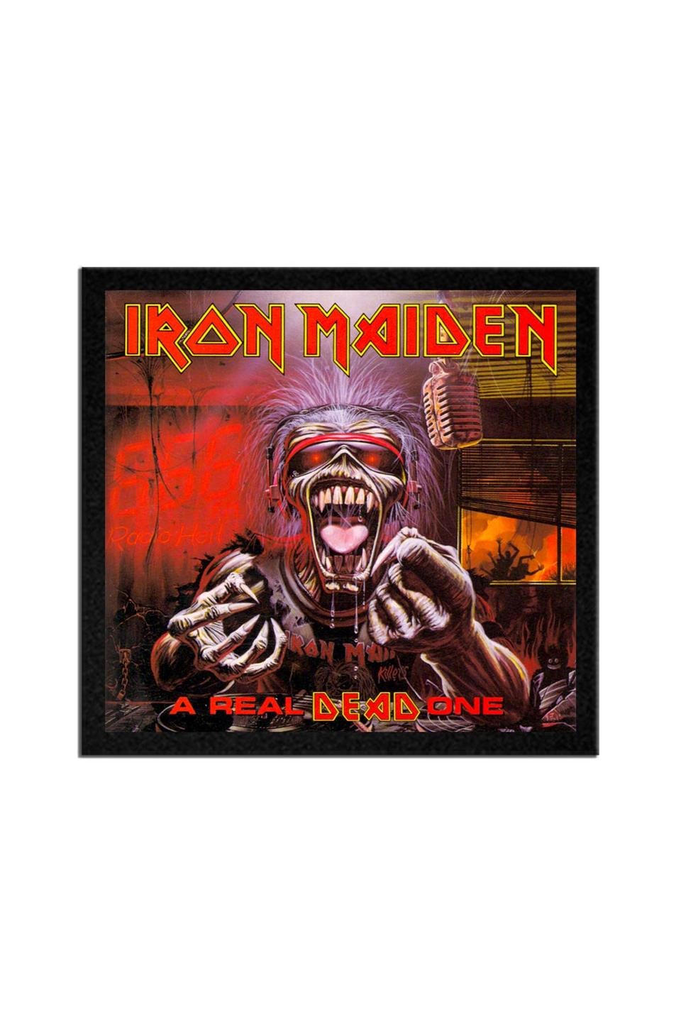 Iron Maiden A Real Dead One Albüm Arma Peç Patch Yama