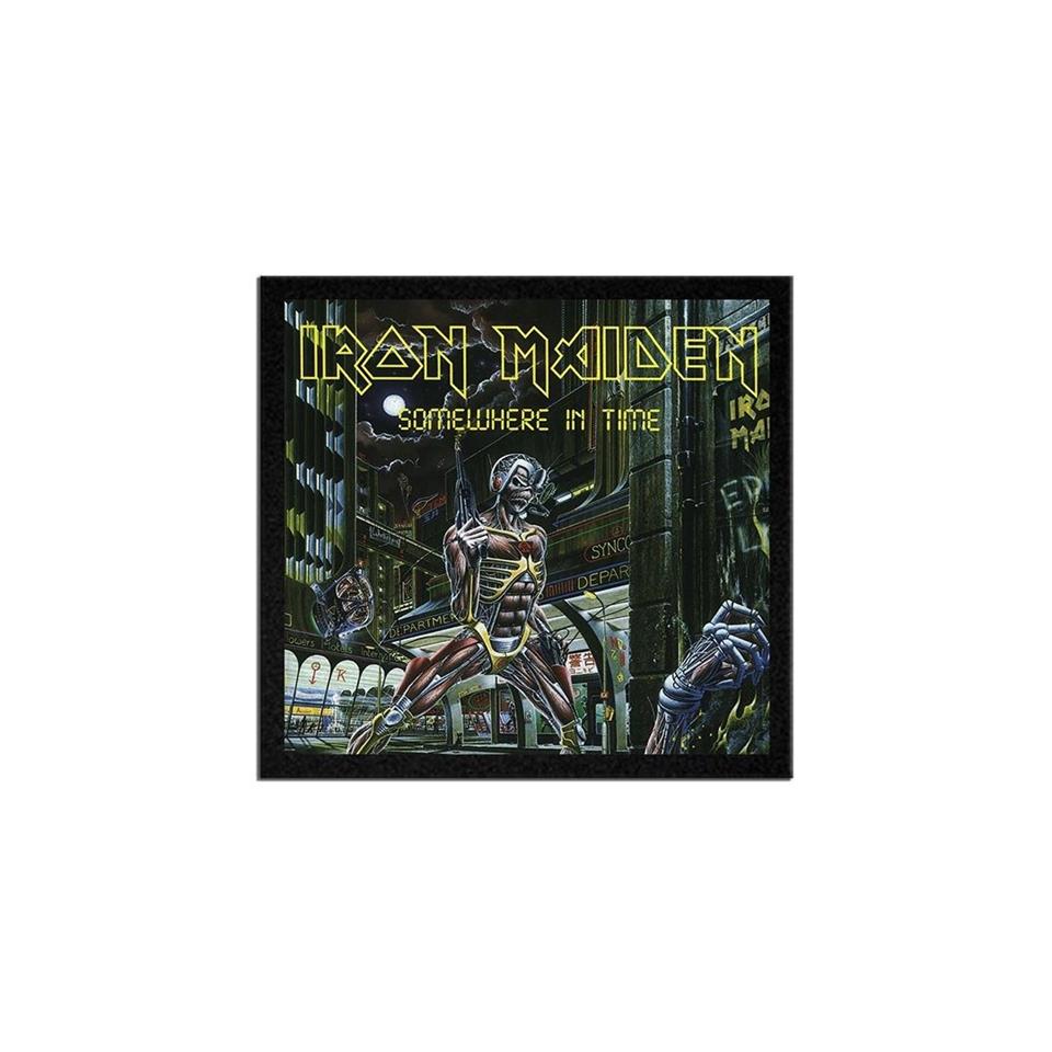 Iron Maiden Somewhere in Time Albüm Arma Peç Patch Yama