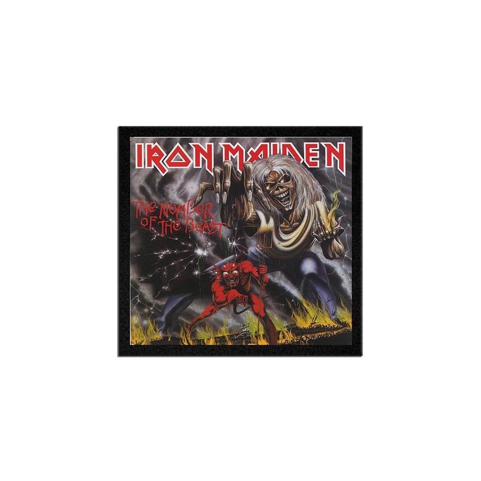 Iron Maiden The Number of the Beast Albüm Arma Peç Patch Yama