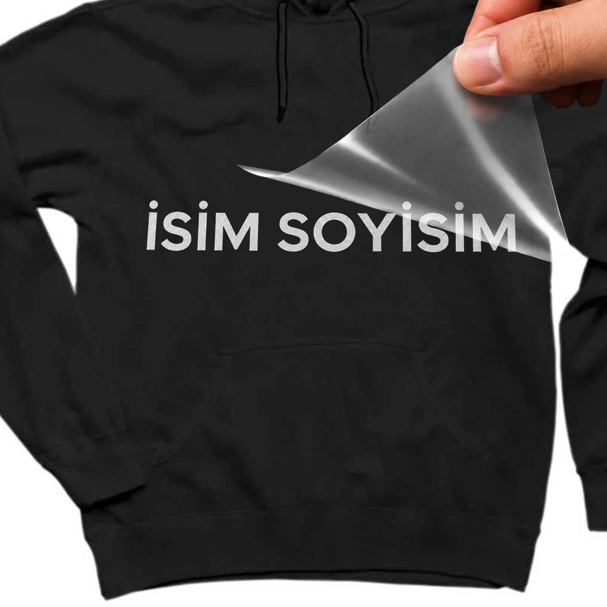 Kendin Tasarla Tekstil Folyosu İsim Yazı