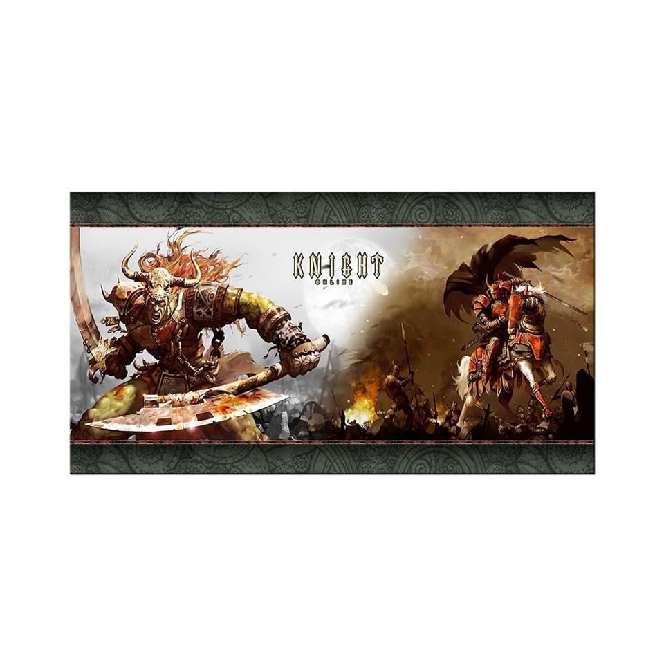 Knight Online XL 70x40 Cm Oyuncu Gaming Mouse Pad