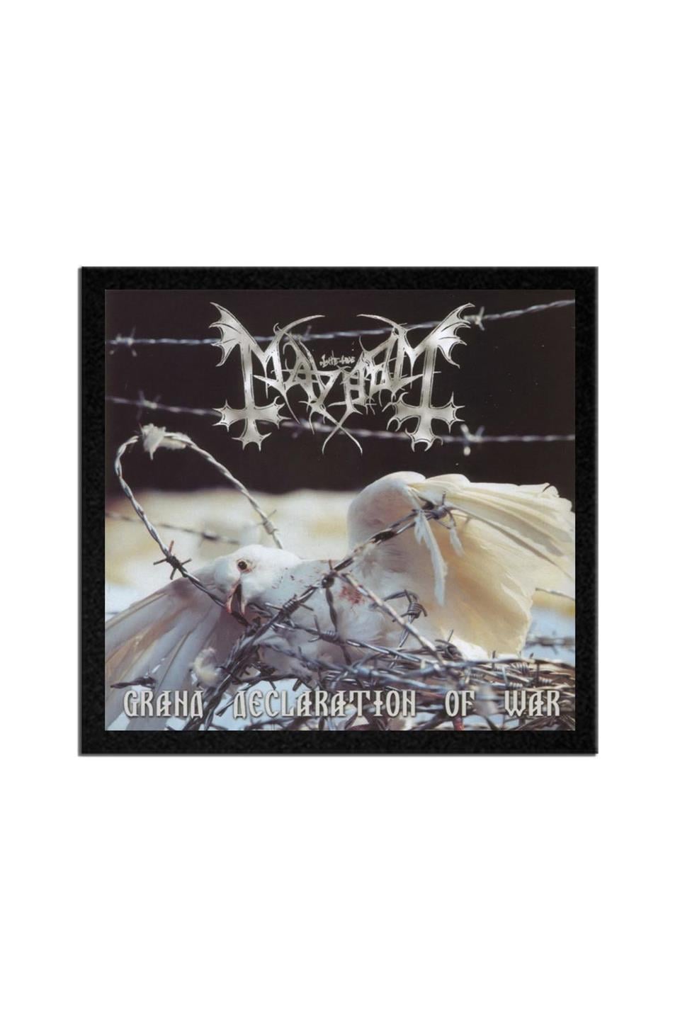 Mayhem Grand Declaration of War Albüm Arma Peç Patch Yama