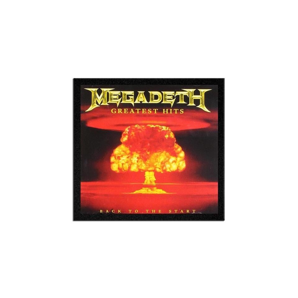 Megadeth Greatest Hits Albüm Arma Peç Patch Yama