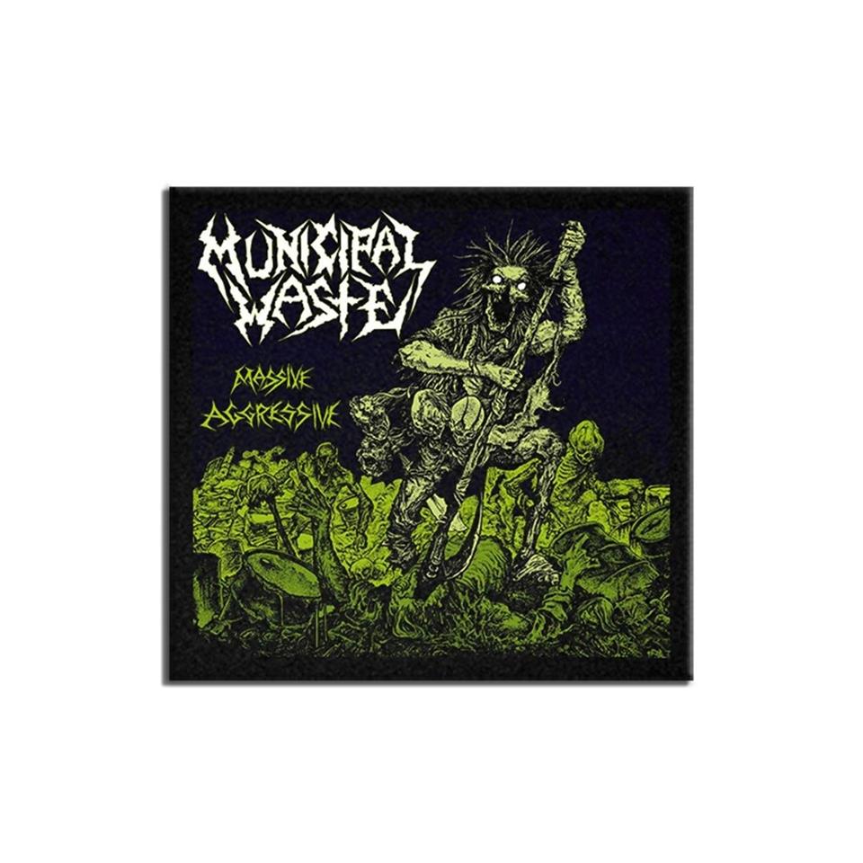 Municipal Waste Massive Aggressive Albüm Arma Peç Patch Yama