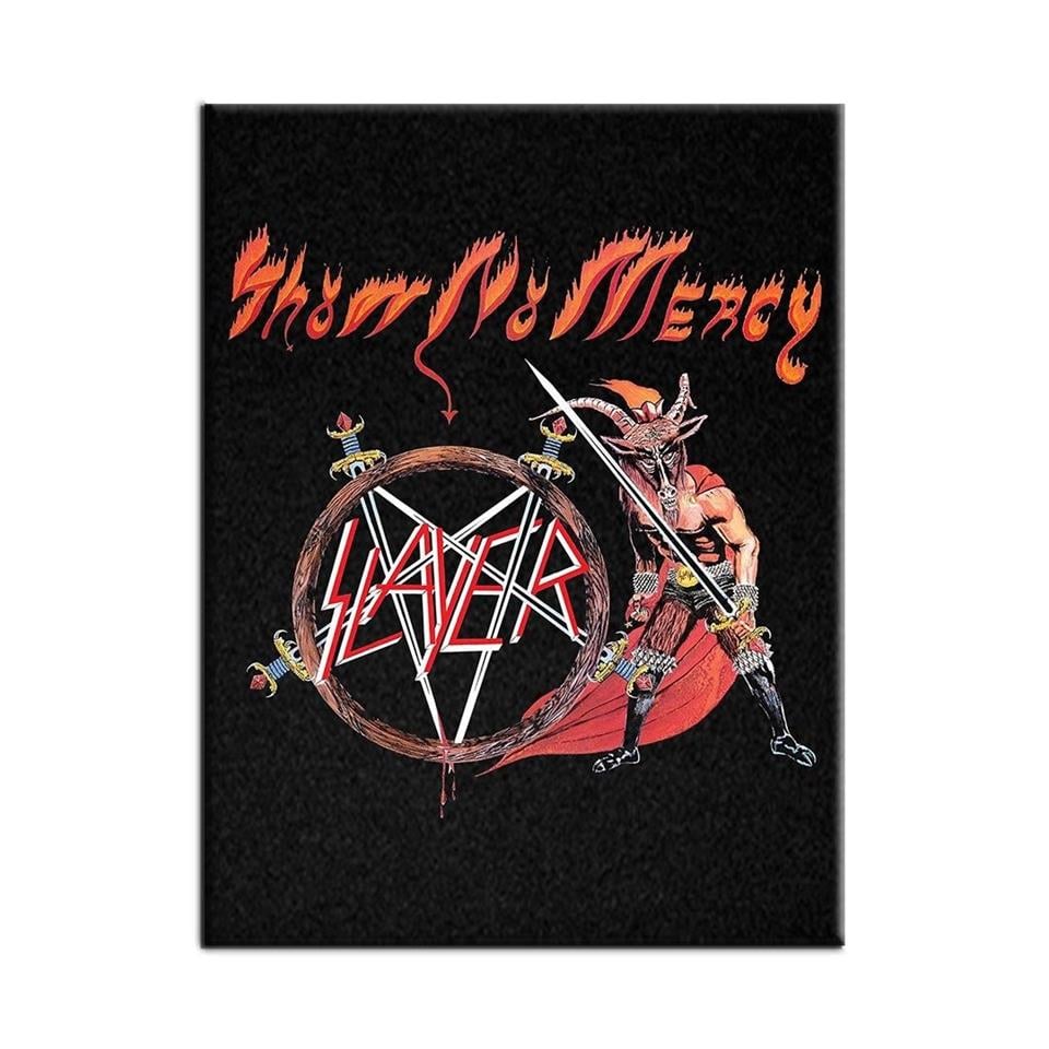 Slayer Show No Mercy Albüm Arma Sırt Peç Back Patch Yama