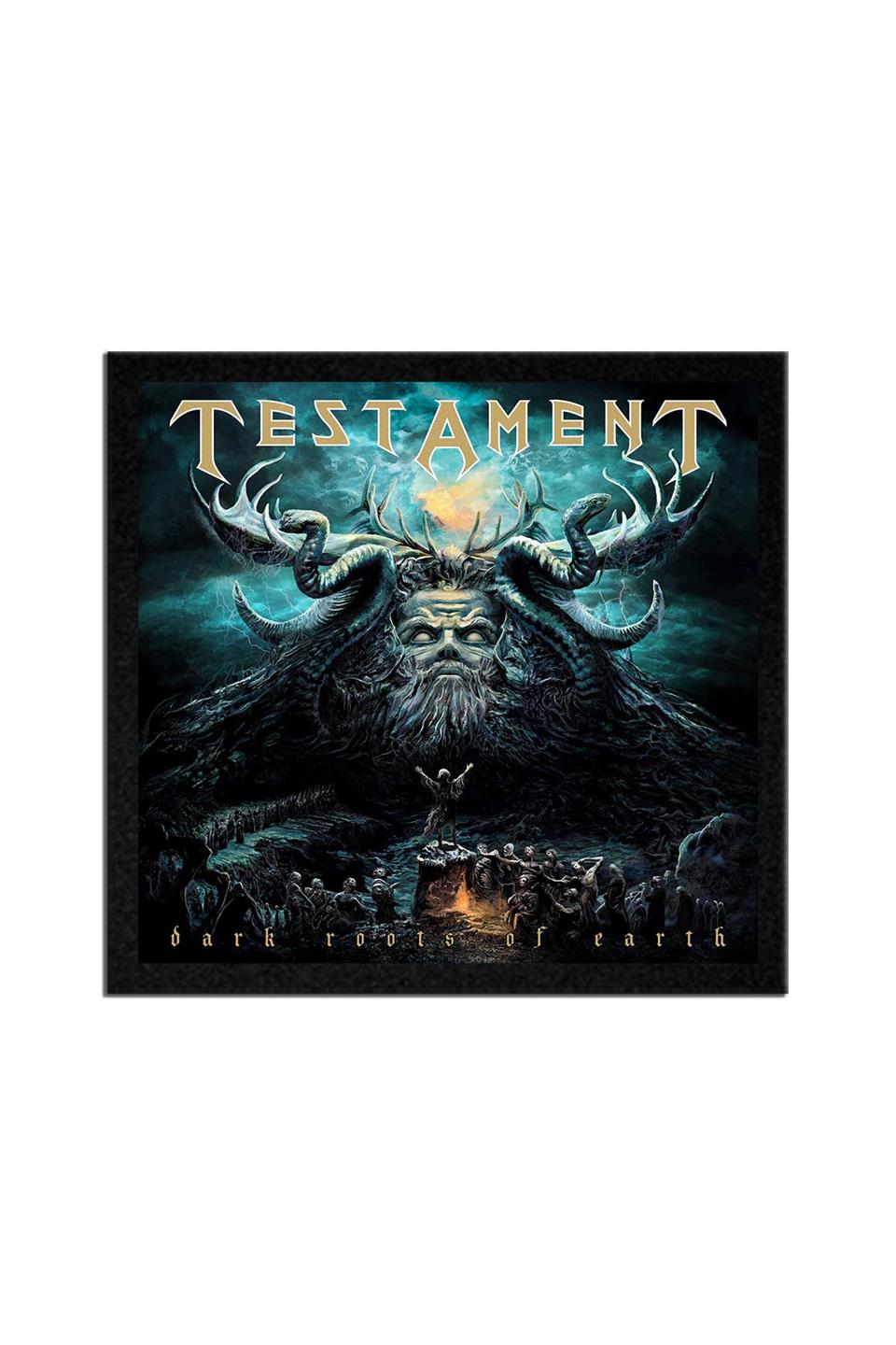 Testament Dark Roots of Earth Albüm Arma Peç Patch Yama