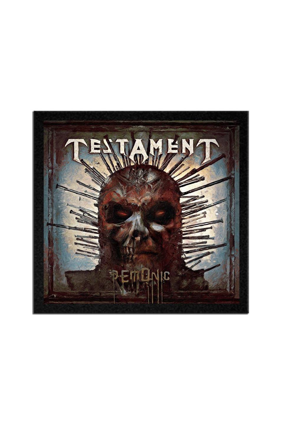 Testament Demonic Albüm Arma Peç Patch Yama