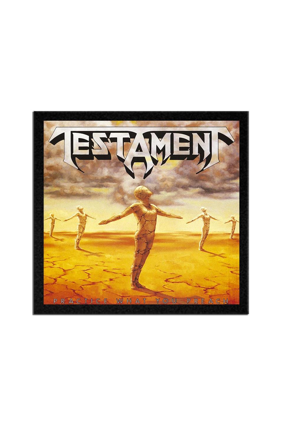 Testament Practice What You Preach Albüm Arma Peç Patch Yama