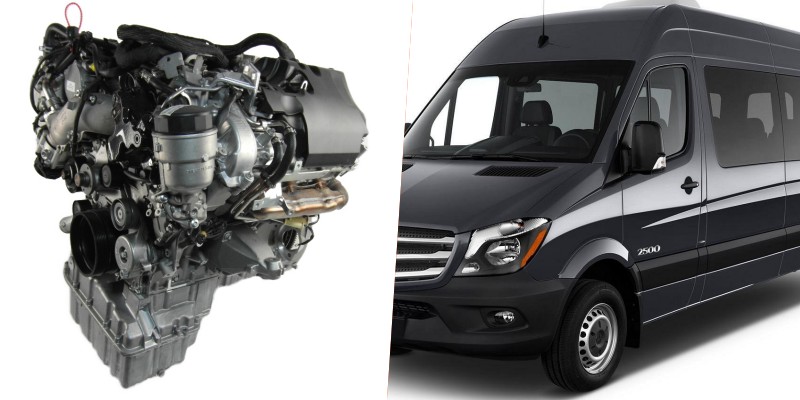 Mercedes Sprinter motor aksamı