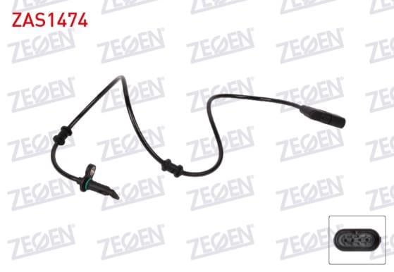 ABS SENSORU ARKA SOL MERCEDES GLC (X253) 2016- / EQC (N293) 400