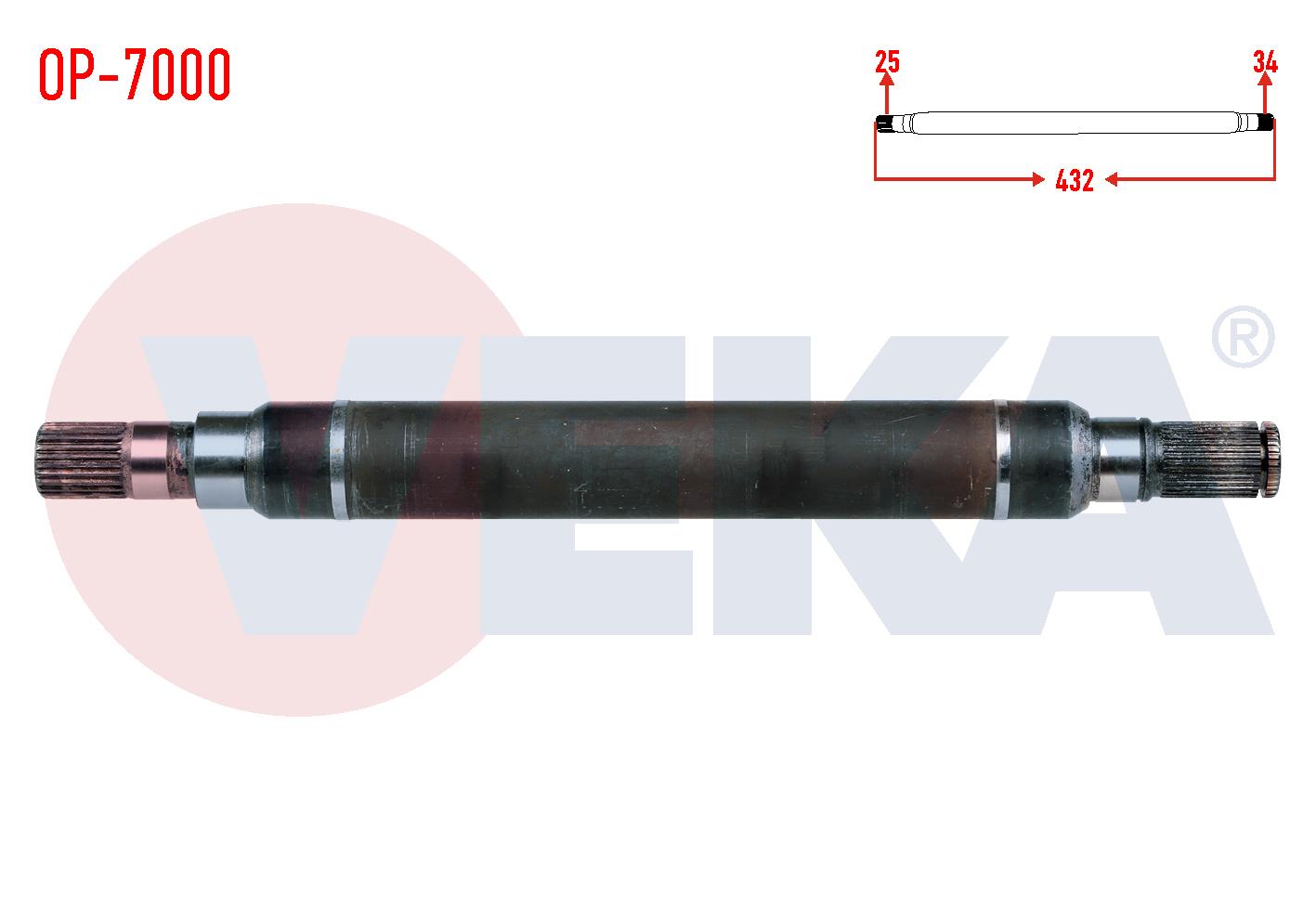 AKS ILAVE MIL SAG OPEL ASTRA H 1.3 CDTI UZUNLUK 432 mm 2004-2010