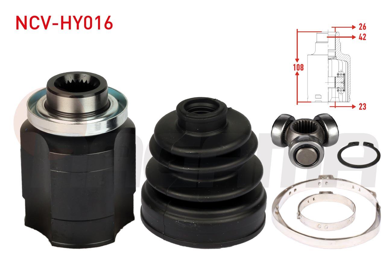 AKS KAFASI SAG ON IC 26X23X42 UZUNLUK 108mm HYUNDAI ACCENT ADMIRE 1.5 CRDI 2003-2006