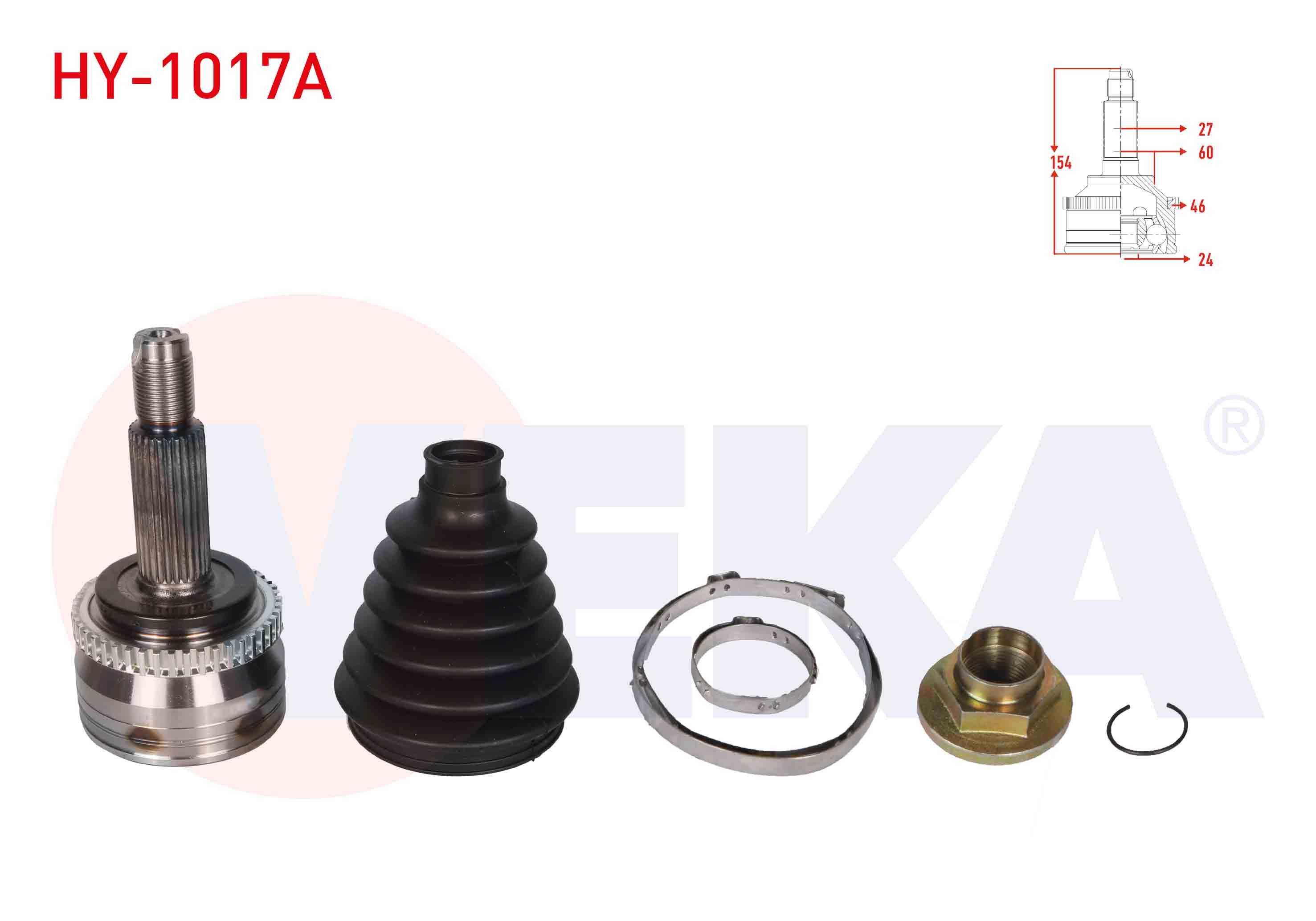 AKS KAFASI SOL-SAG ON DIS ABSLI 46 DIS 27X24X60 UZUNLUK 154mm HYUNDAI I30 1.6 CRDI A-T/M-T 2011-2017/ ELANTRA 1.6 CVVT - 1.6 CRDI 2011-2015/ ELANTRA 1.6 CRDI 2015-