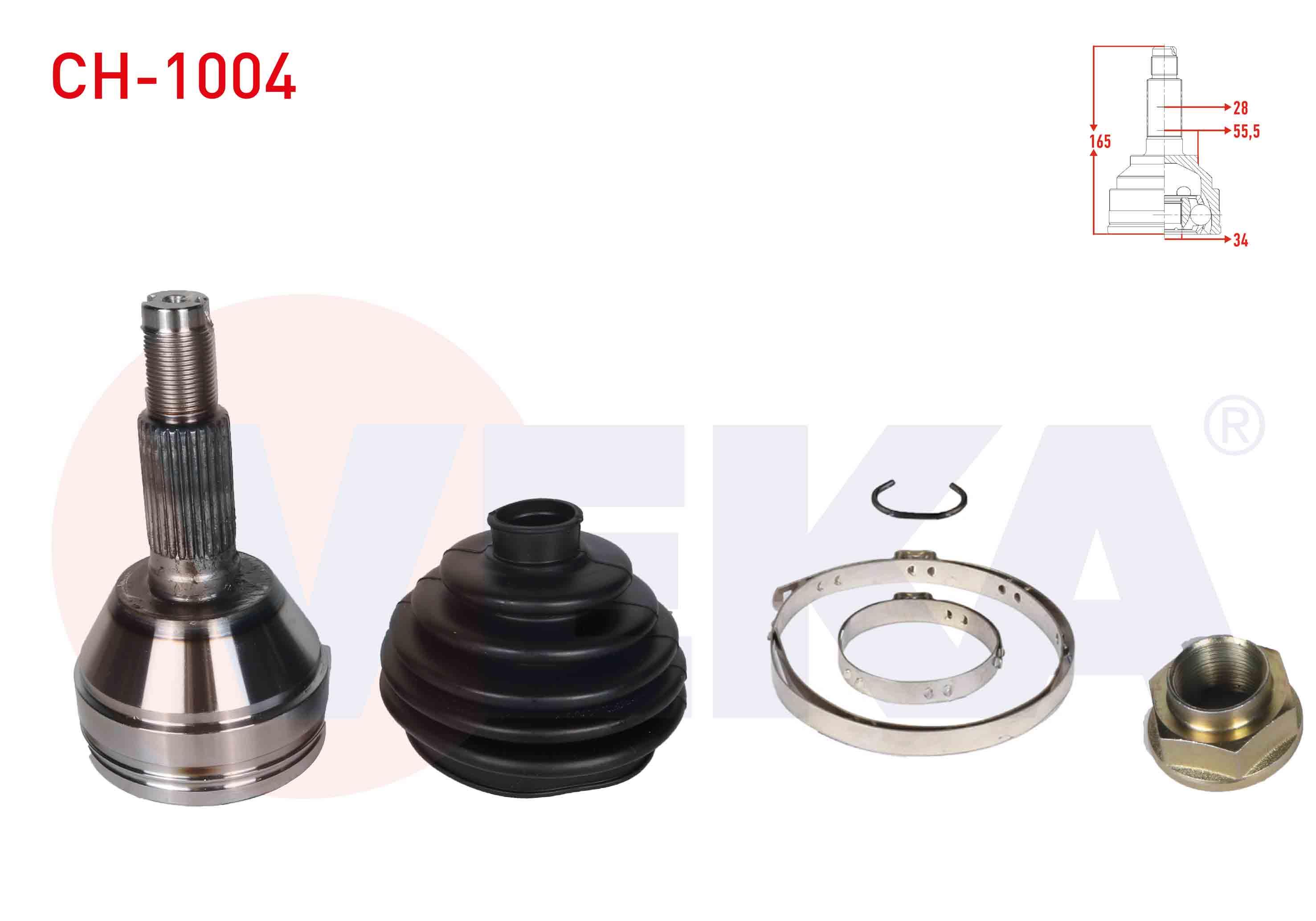 AKS KAFASI SOL-SAG ON DIS CHEVROLET EPICA (V250) 2.0 D 28X34X55,50 UZUNLUK 165mm 2007-2011