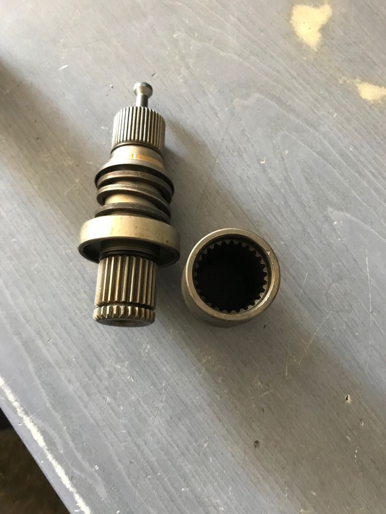 AKS MİLİ T5 FREZELİ 2.5 130 LUK KOMPLE SET