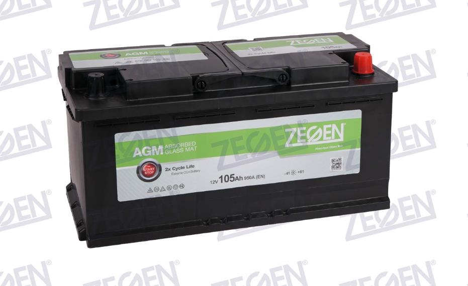 AKÜ 12V 105 AMPER AH (346X175X230) AKÜMÜLATÖR