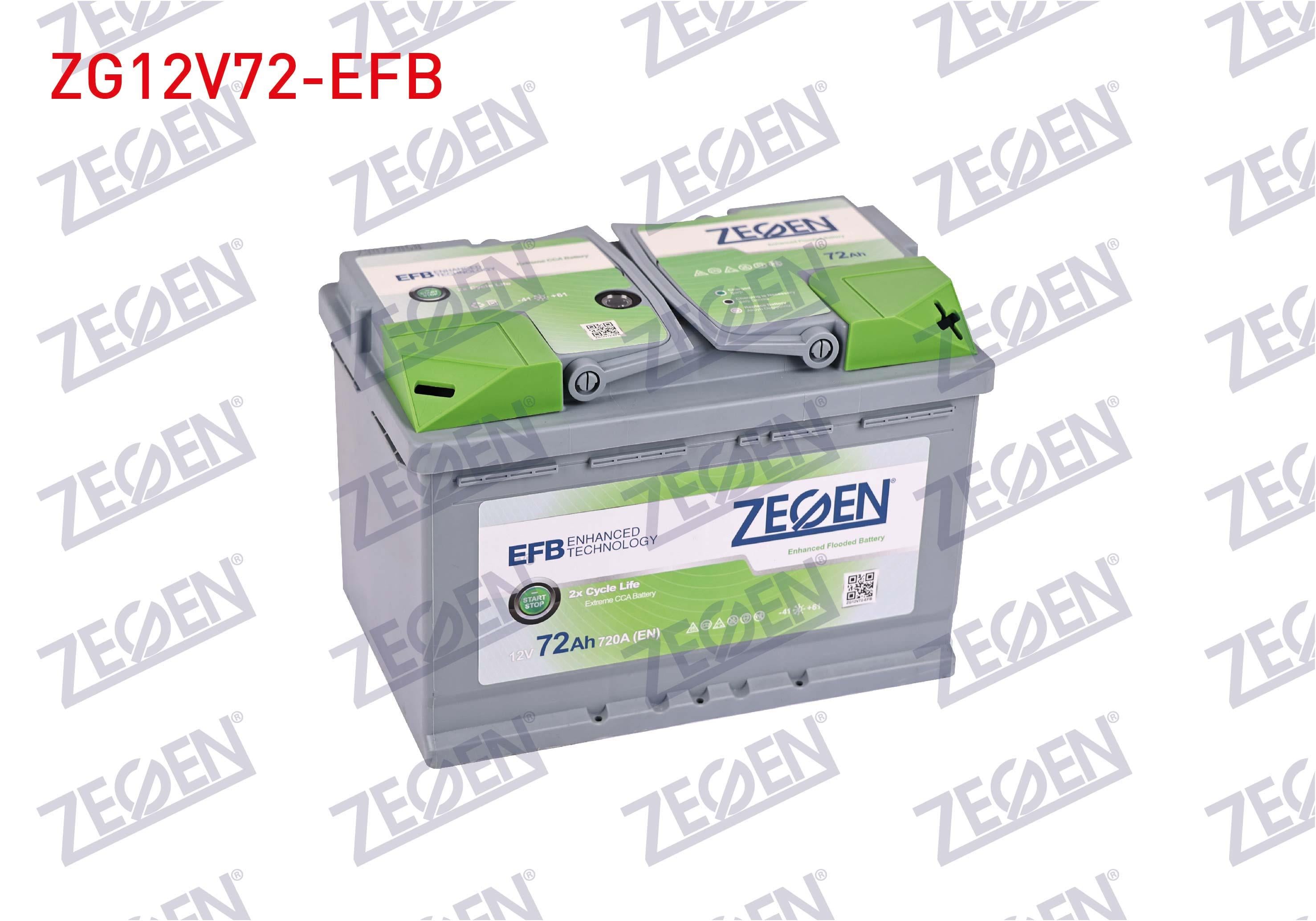 AKU EFB START/STOP L3 12V 72 AH (278X175X190)