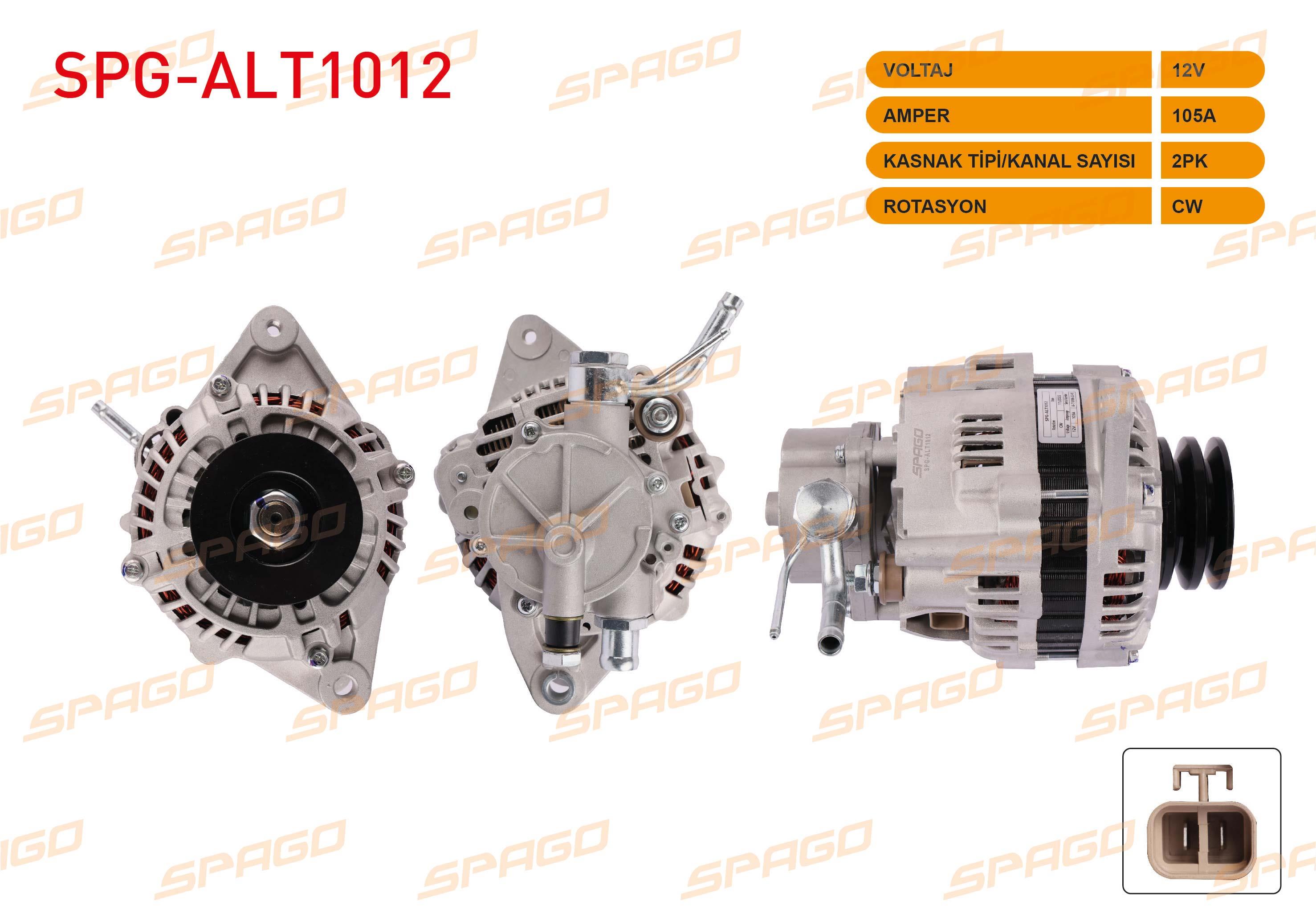 ALTERNATOR 12V/105A CIFT KASNAK (ALT575) MITSUBISHI L200 2.0 D 1996-2006