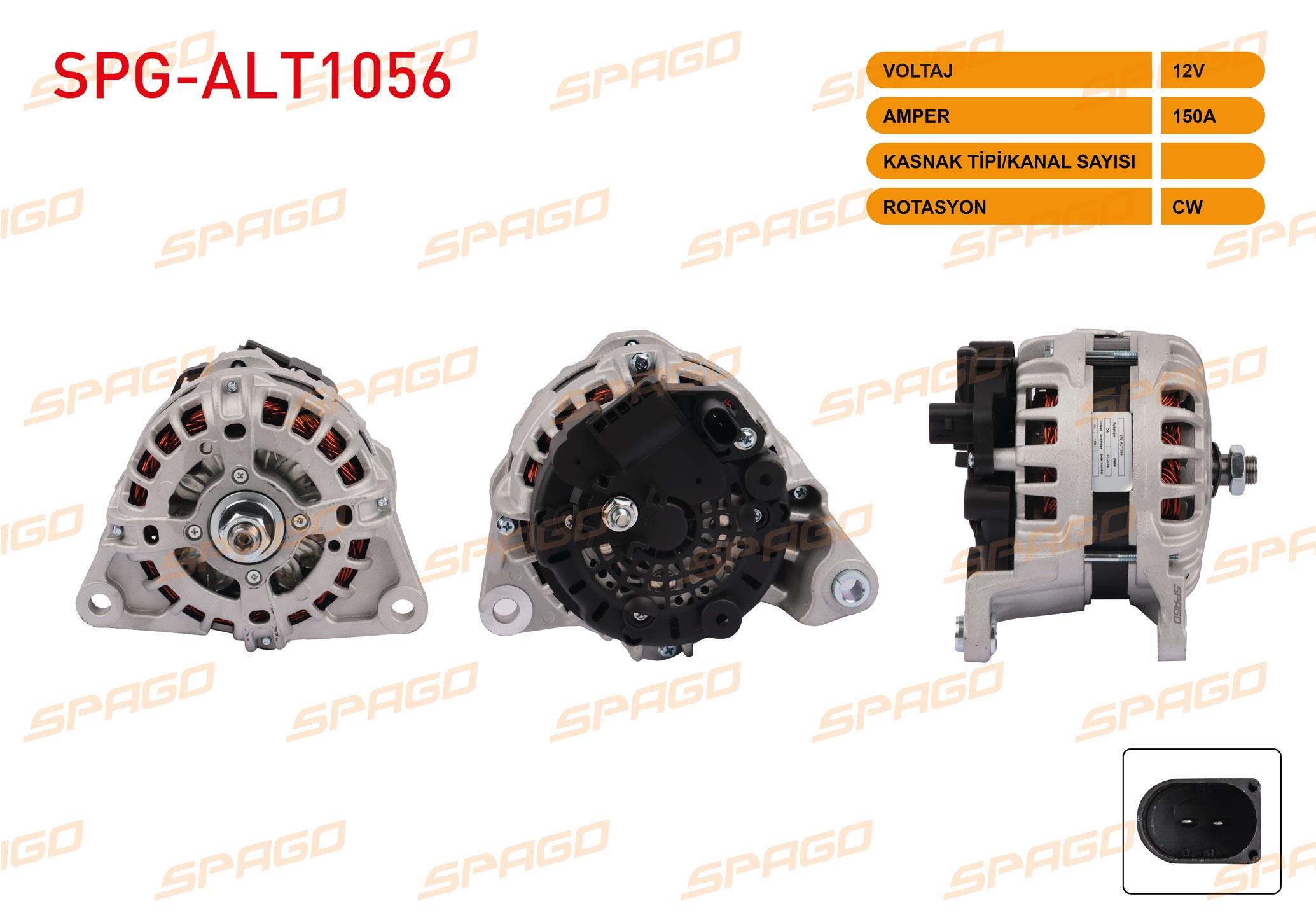 ALTERNATOR 12V/150A (ALT3932) DUCATO 3.0 D MJT 11- / DAILY VI 3.0 14-