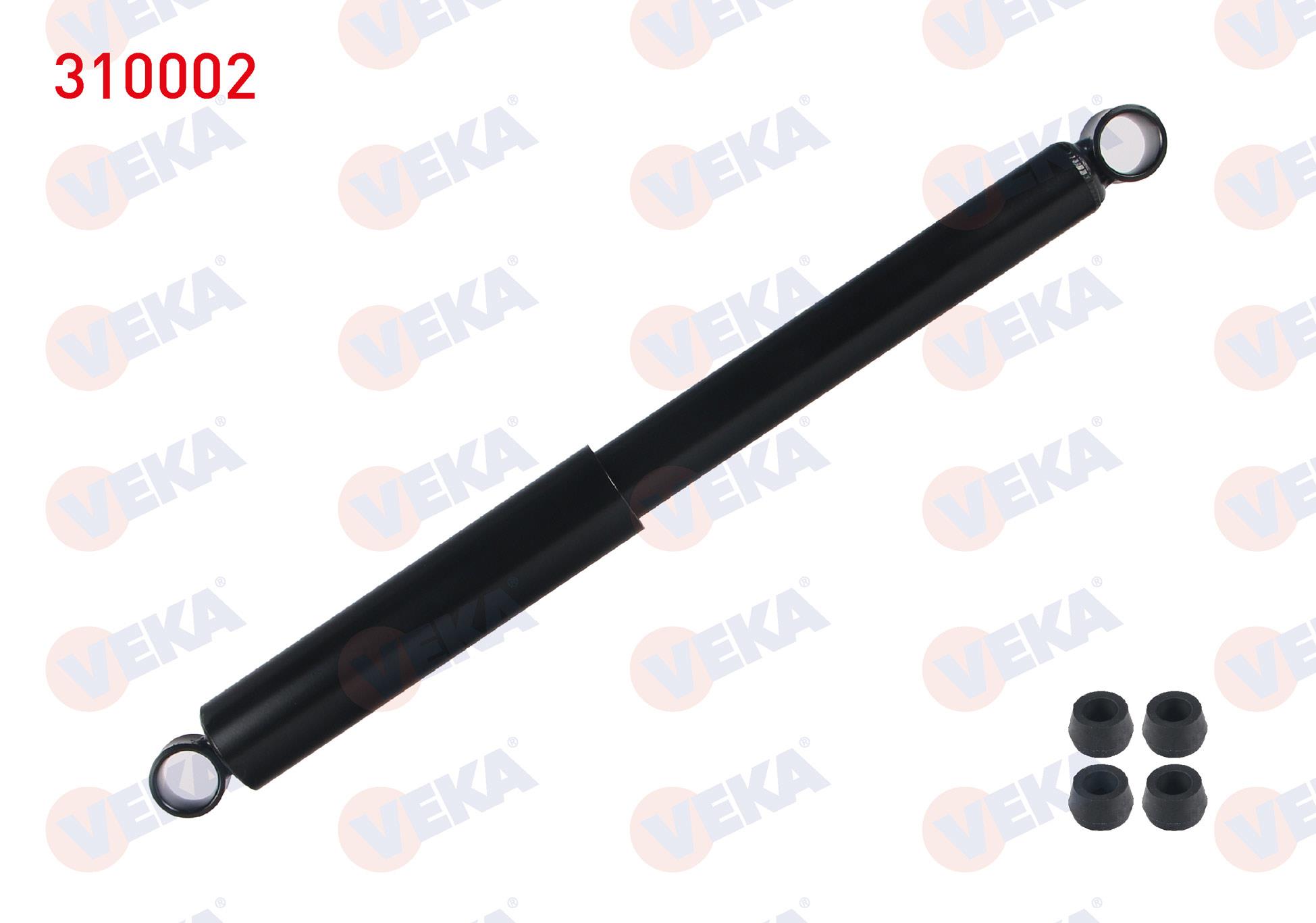 AMORTISOR ARKA SOL-SAG GAZLI NISSAN PICK UP (D22) 2.5 D 4X4 1998-