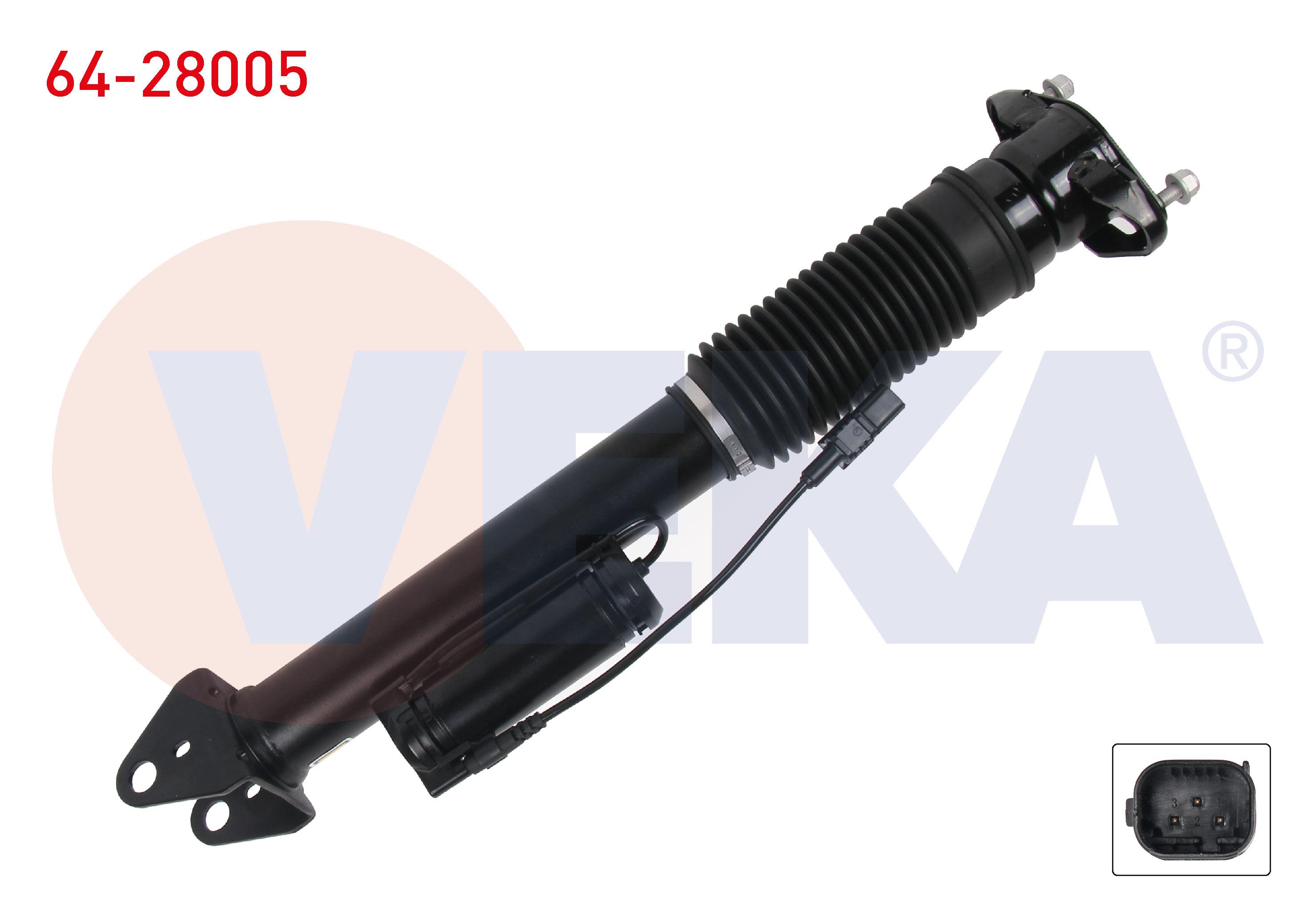 AMORTISOR HAVALI SOL-SAG ARKA MERCEDES GL SERISI (X166) 2012-2015 / M SERISI (W166) 2011-2015