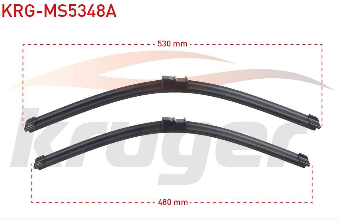 ARAC BAZLI SILECEK SETI 530-480mm VW GOLF IV / POLO (9N) / MAZDA 3 (BK) 6Q1955425 6Q1955425A