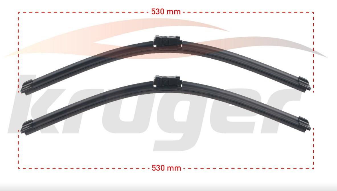 ARAC BAZLI SILECEK SETI 530-530mm SKODA FABIA (5J2) / SKODA ROOMSTER (5J7)