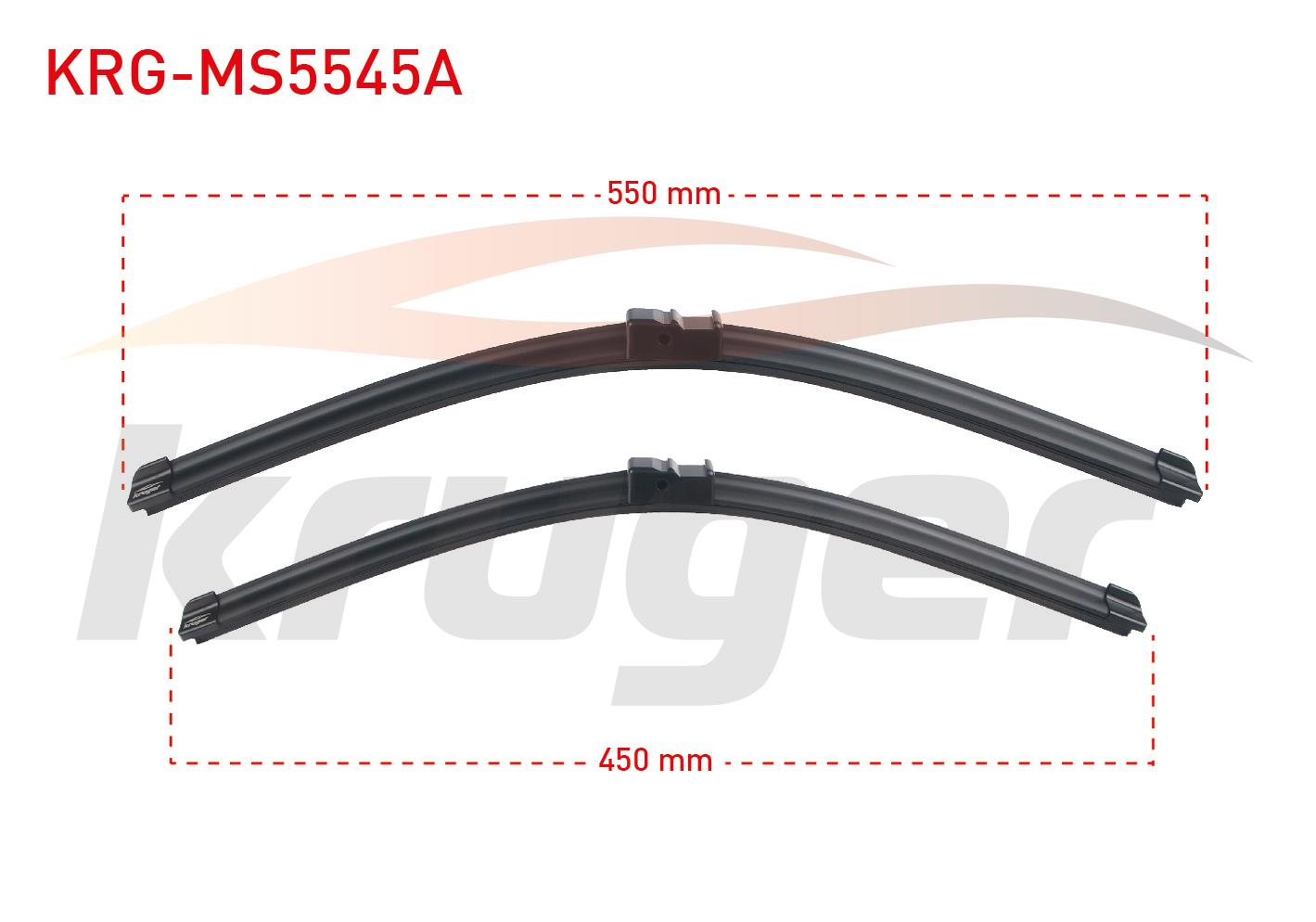 ARAC BAZLI SILECEK SETI 550-450mm OPEL ASTRA (H) / MERCEDES-BENZ SERISI GLK -204