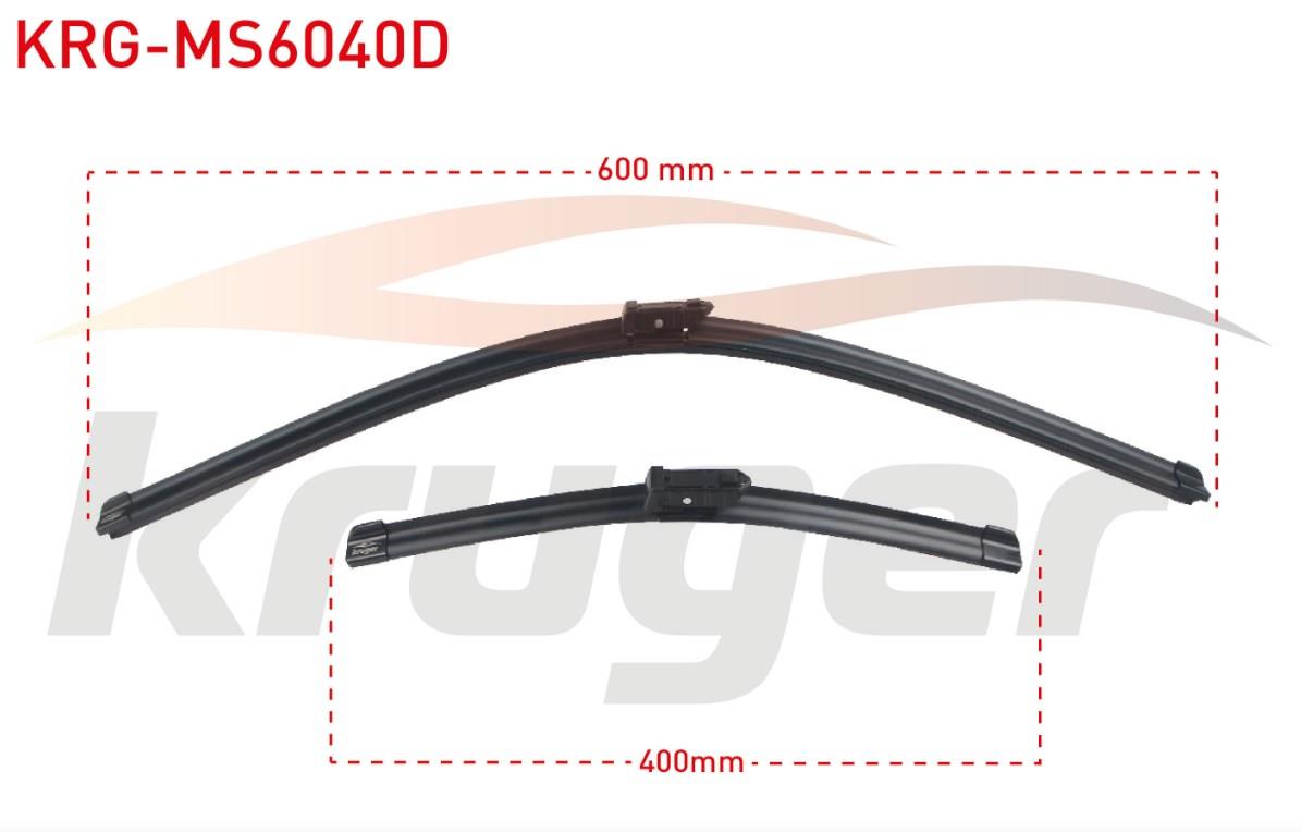 ARAC BAZLI SILECEK SETI 600-400mm VOLKSWAGEN [6R1,6C1] POLO 2009- / AUDI A1 SPORTBACK (8XA-8X1) / S1 SPORTBACK (8X) 2010-2018 / SEAT TOLEDO (KG3) 2012